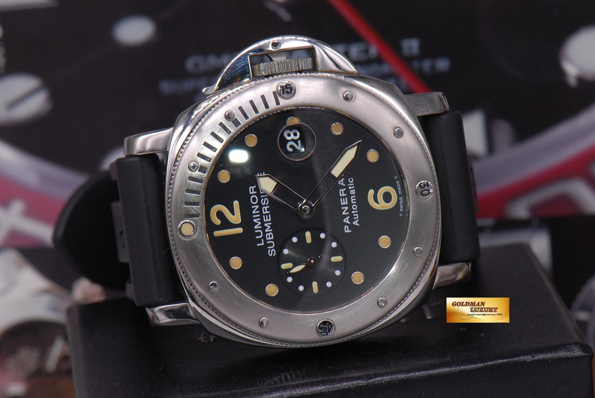 [SOLD] PANERAI LUMINOR SUBMERSIBLE PAM 24 AUTOMATIC (MINT)