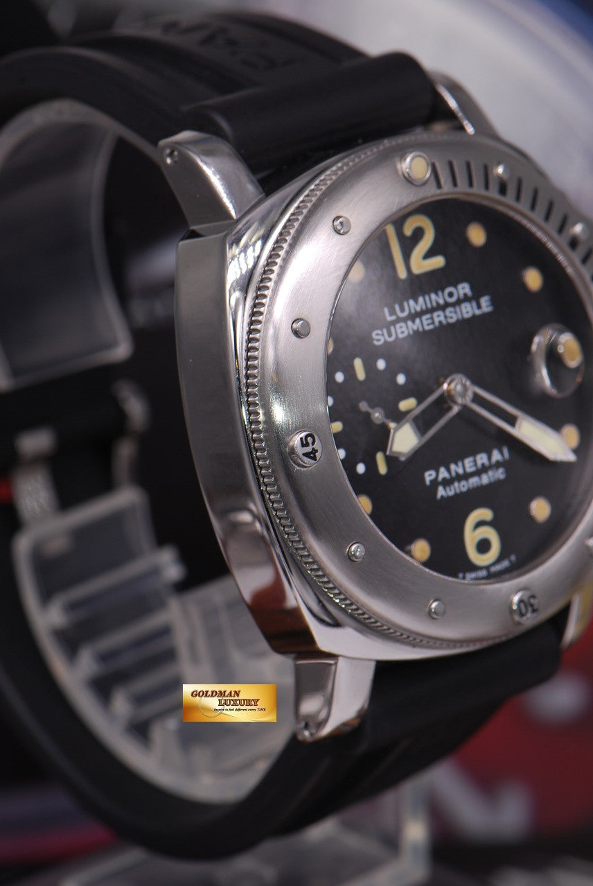 [SOLD] PANERAI LUMINOR SUBMERSIBLE PAM 24 AUTOMATIC (MINT)