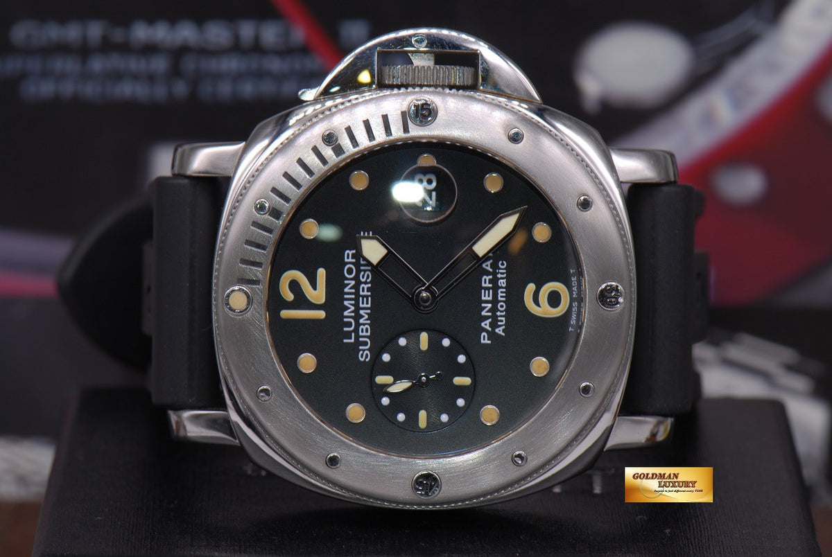 [SOLD] PANERAI LUMINOR SUBMERSIBLE PAM 24 AUTOMATIC (MINT)