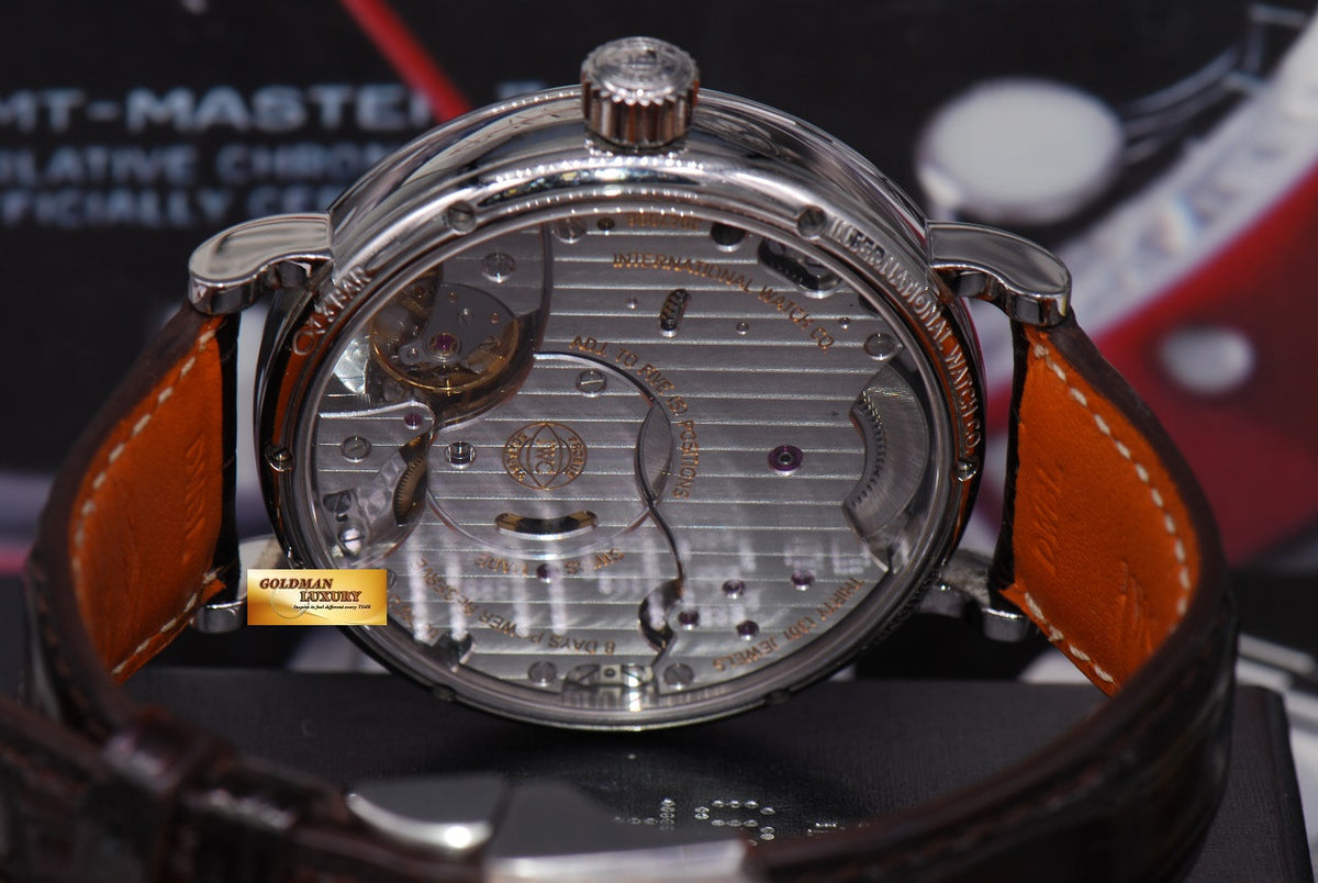 [SOLD] IWC PORTOFINO 8 DAYS POWER RESERVE BIG DATE 45mm MANUAL WINDING WHITE (MINT)