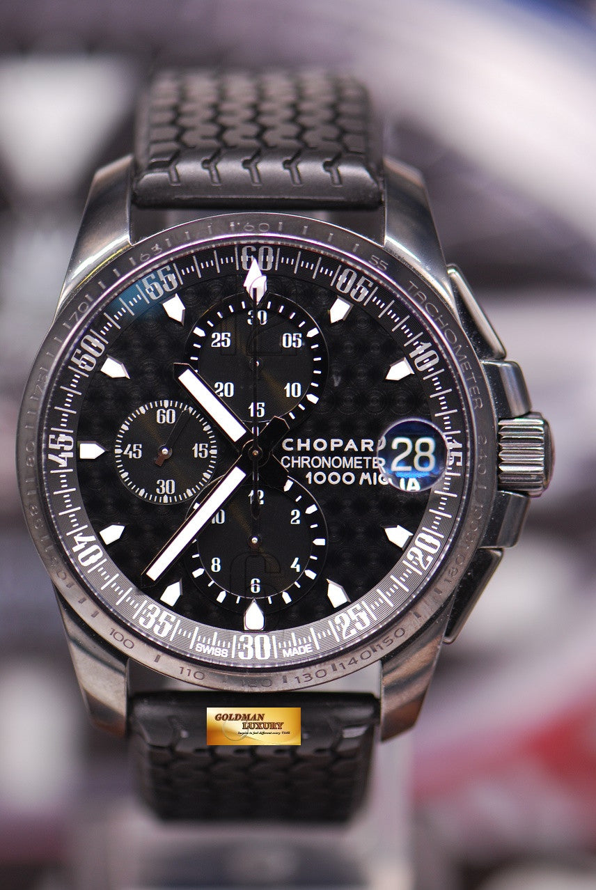 [SOLD] CHOPARD MILLE MIGLIA GTXL “SPEED BLACK” CHRONOGRAPH 44mm 1000 LIMITED EDITION (LNIB)