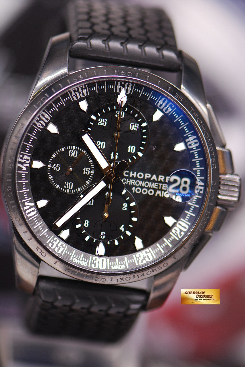[SOLD] CHOPARD MILLE MIGLIA GTXL “SPEED BLACK” CHRONOGRAPH 44mm 1000 LIMITED EDITION (LNIB)