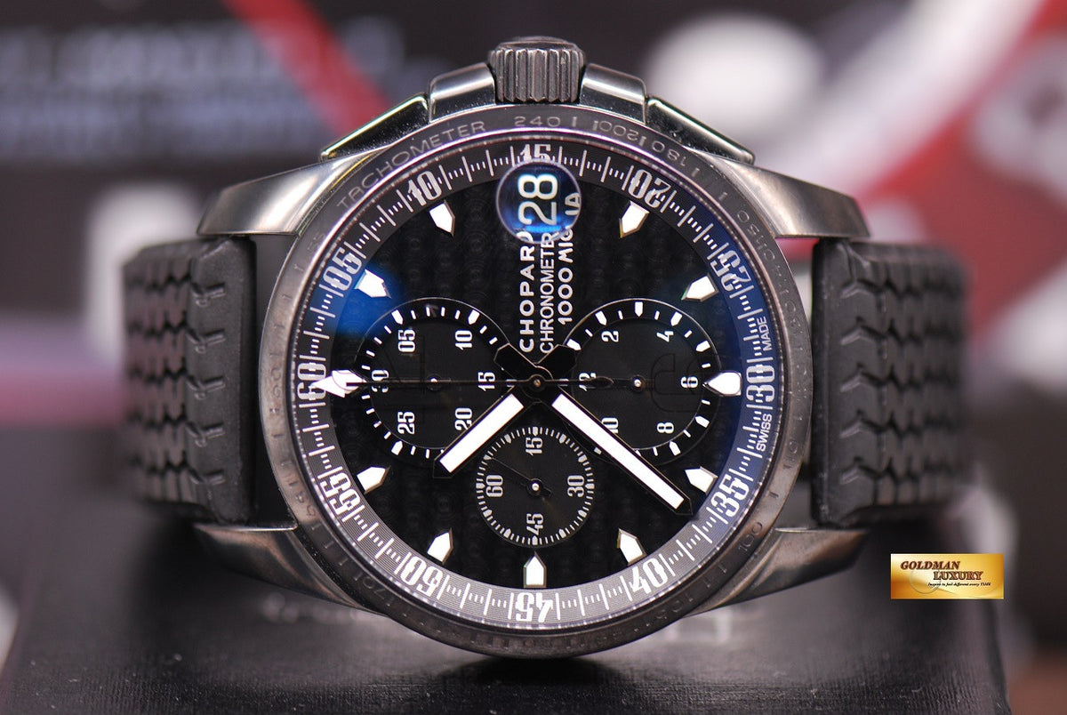 [SOLD] CHOPARD MILLE MIGLIA GTXL “SPEED BLACK” CHRONOGRAPH 44mm 1000 LIMITED EDITION (LNIB)