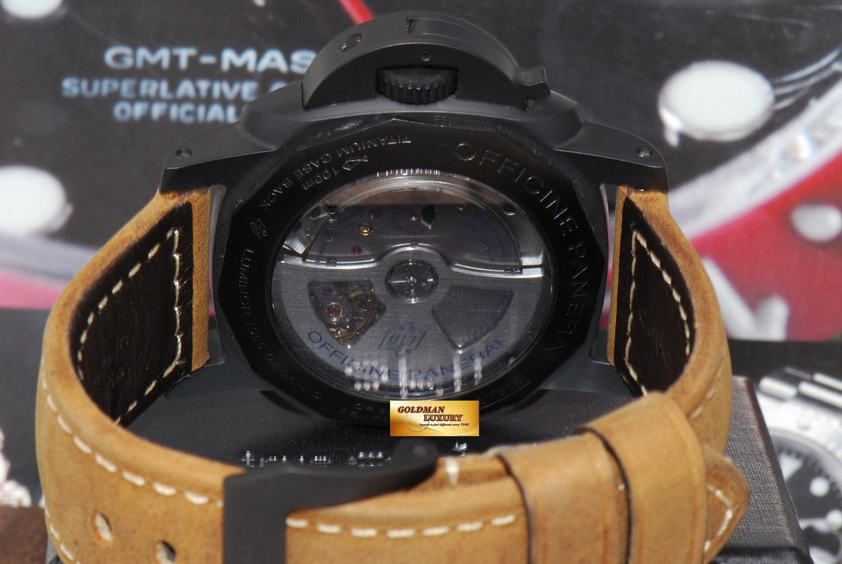 [SOLD] PANERAI LUMINOR GMT CERAMICA PAM 441 AUTOMATIC (MINT)