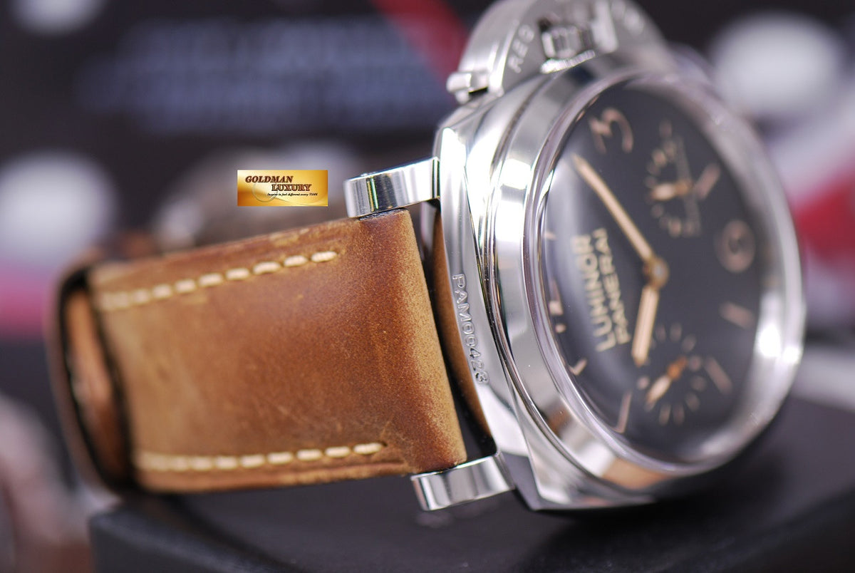 [SOLD] PANERAI LUMINOR 1950 POWER RESERVE 47mm MANUAL PAM 423 (NEAR MINT)