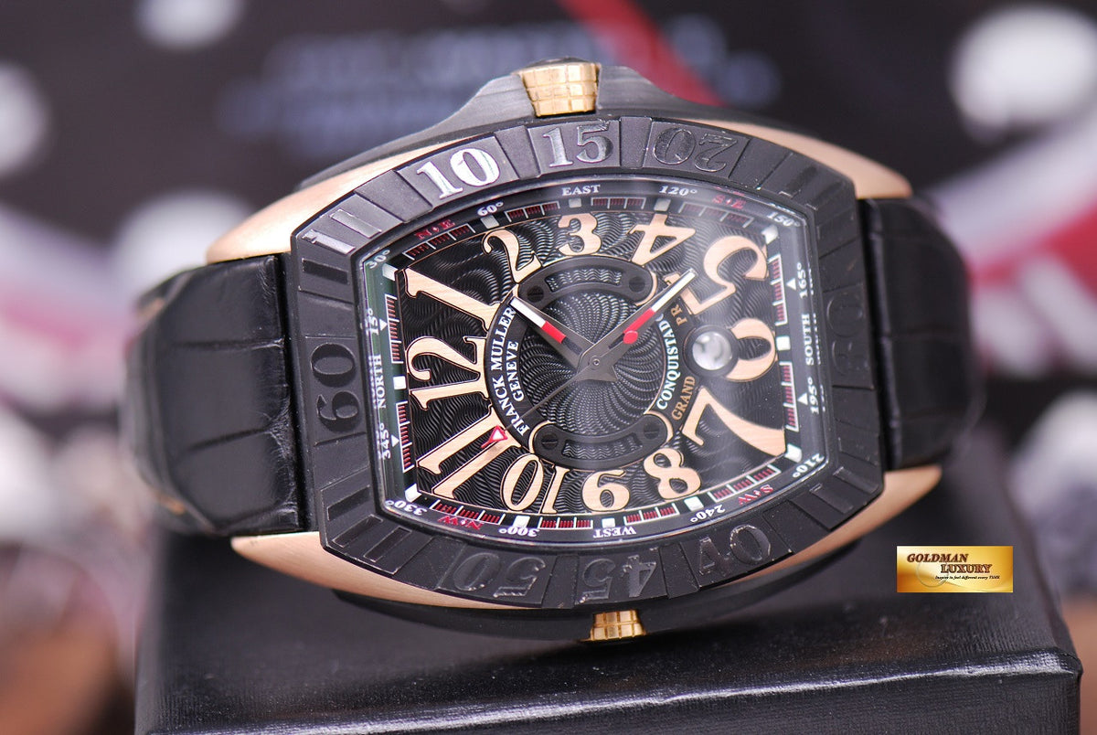 [SOLD] FRANCK MULLER GRAND PRIX ROSE GOLD AUTOMATIC 9900 SC GP (MINT)