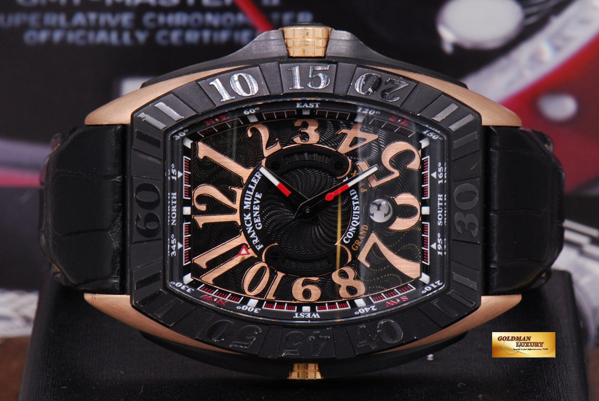 [SOLD] FRANCK MULLER GRAND PRIX ROSE GOLD AUTOMATIC 9900 SC GP (MINT)