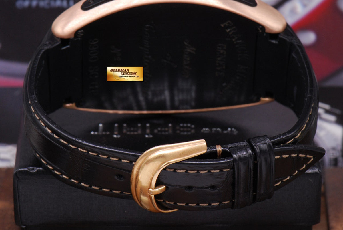 [SOLD] FRANCK MULLER GRAND PRIX ROSE GOLD AUTOMATIC 9900 SC GP (MINT)