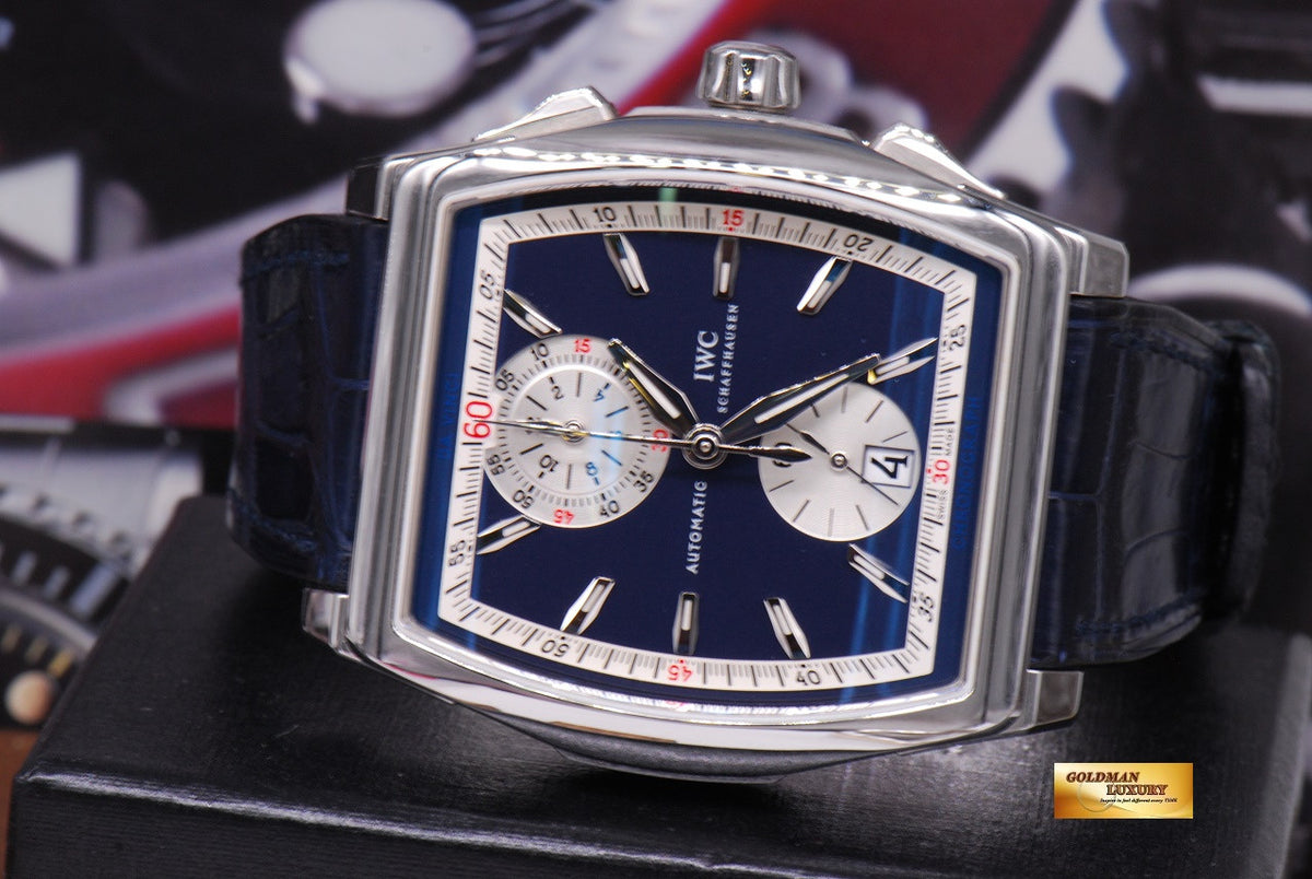 [SOLD] IWC DA VINCI LAUREUS CHRONOGRAPH “SPORT FOR GOOD FOUNDATION” AUTOMATIC BLUE (MINT)