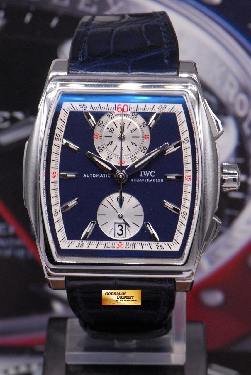 [SOLD] IWC DA VINCI LAUREUS CHRONOGRAPH “SPORT FOR GOOD FOUNDATION” AUTOMATIC BLUE (MINT)