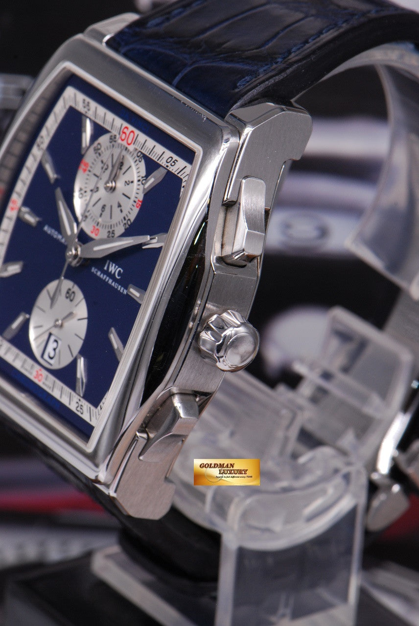 [SOLD] IWC DA VINCI LAUREUS CHRONOGRAPH “SPORT FOR GOOD FOUNDATION” AUTOMATIC BLUE (MINT)