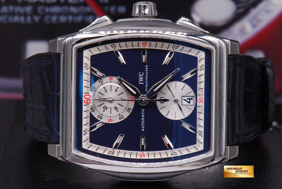 [SOLD] IWC DA VINCI LAUREUS CHRONOGRAPH “SPORT FOR GOOD FOUNDATION” AUTOMATIC BLUE (MINT)