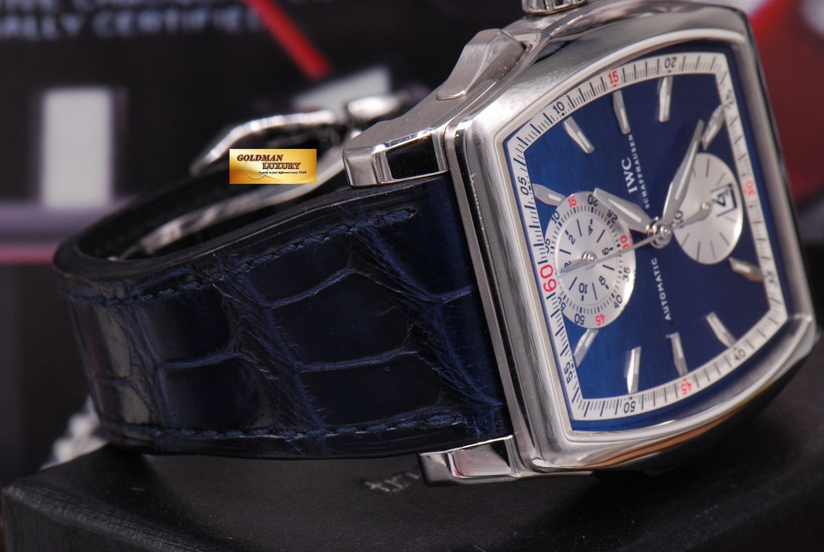 [SOLD] IWC DA VINCI LAUREUS CHRONOGRAPH “SPORT FOR GOOD FOUNDATION” AUTOMATIC BLUE (MINT)