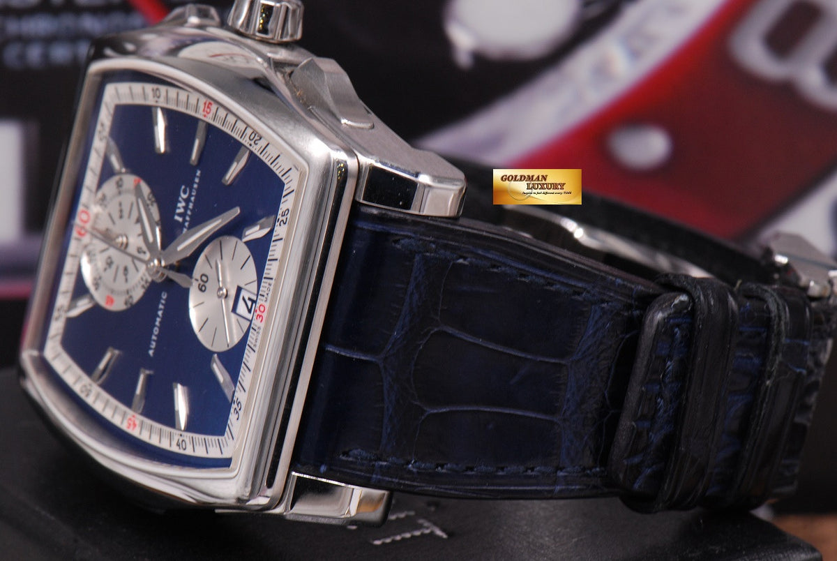 [SOLD] IWC DA VINCI LAUREUS CHRONOGRAPH “SPORT FOR GOOD FOUNDATION” AUTOMATIC BLUE (MINT)