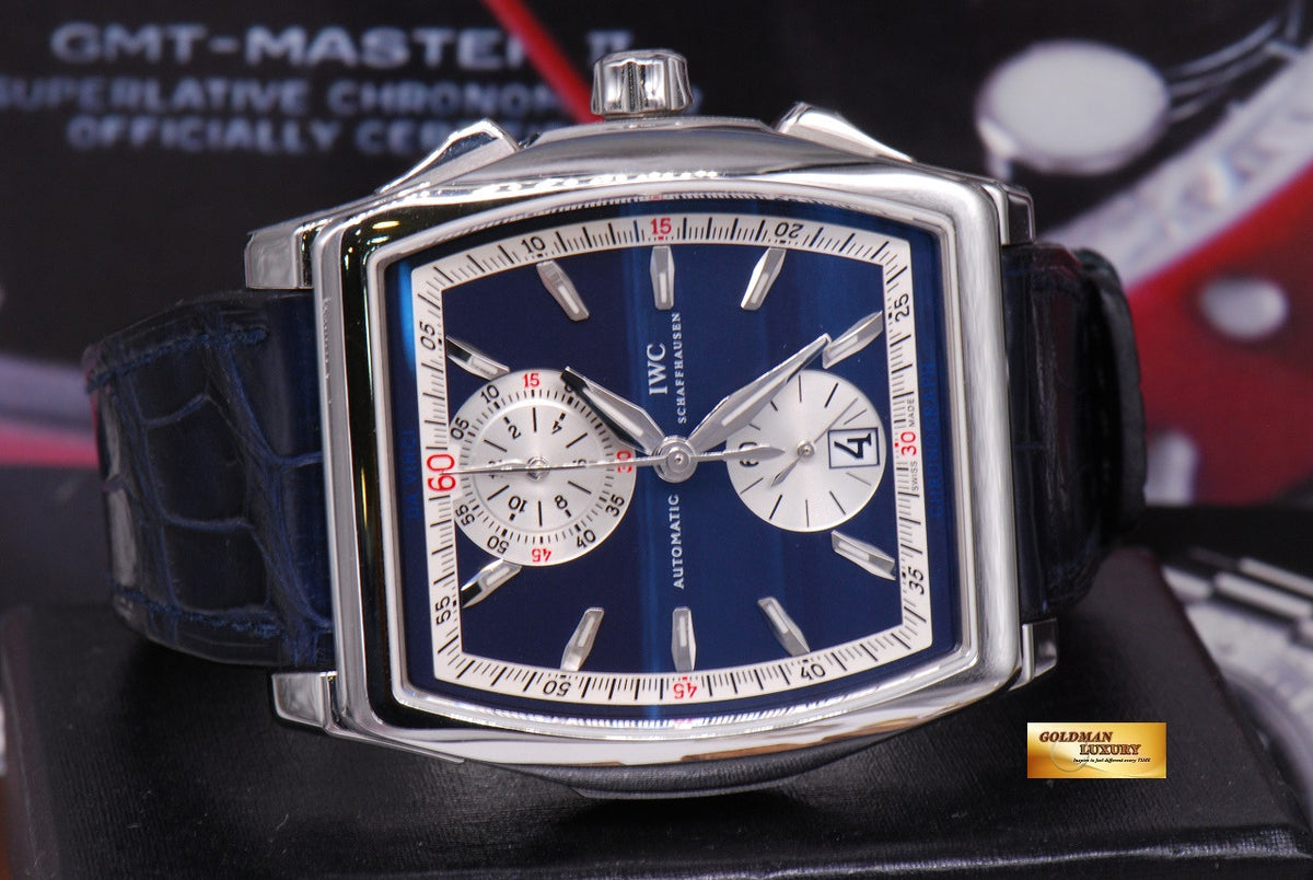 [SOLD] IWC DA VINCI LAUREUS CHRONOGRAPH “SPORT FOR GOOD FOUNDATION” AUTOMATIC BLUE (MINT)