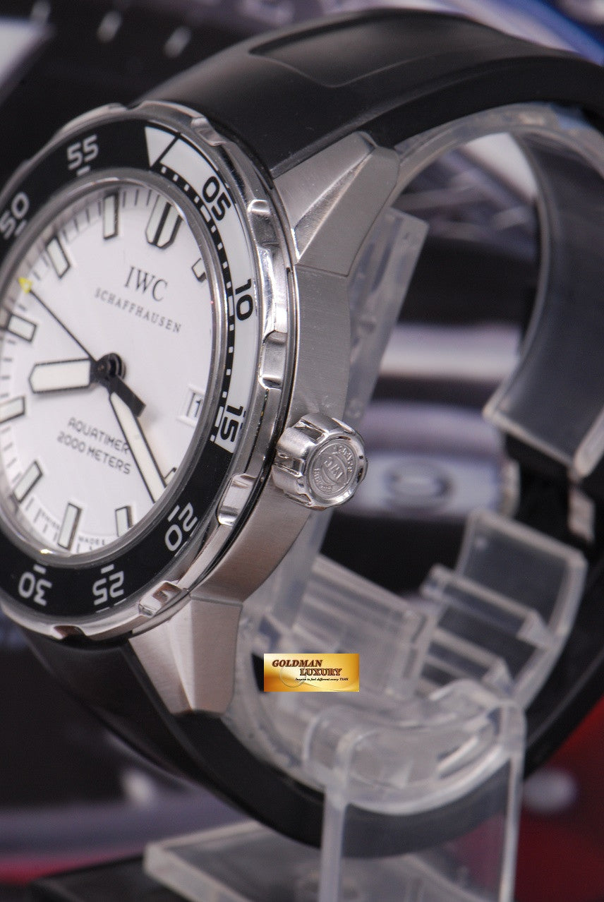 [SOLD] IWC AQUATIMER 2000m 46mm AUTOMATIC WHITE IW3568-06 (MINT)