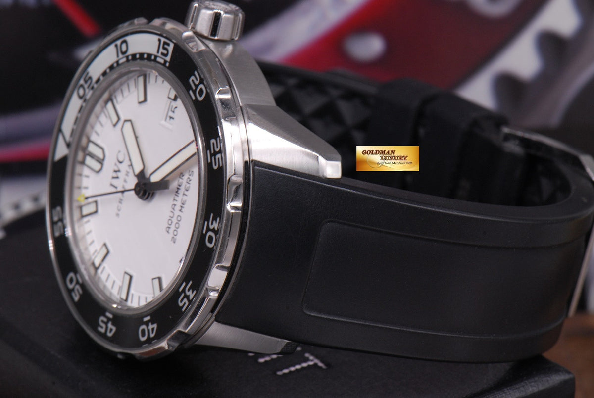 [SOLD] IWC AQUATIMER 2000m 46mm AUTOMATIC WHITE IW3568-06 (MINT)