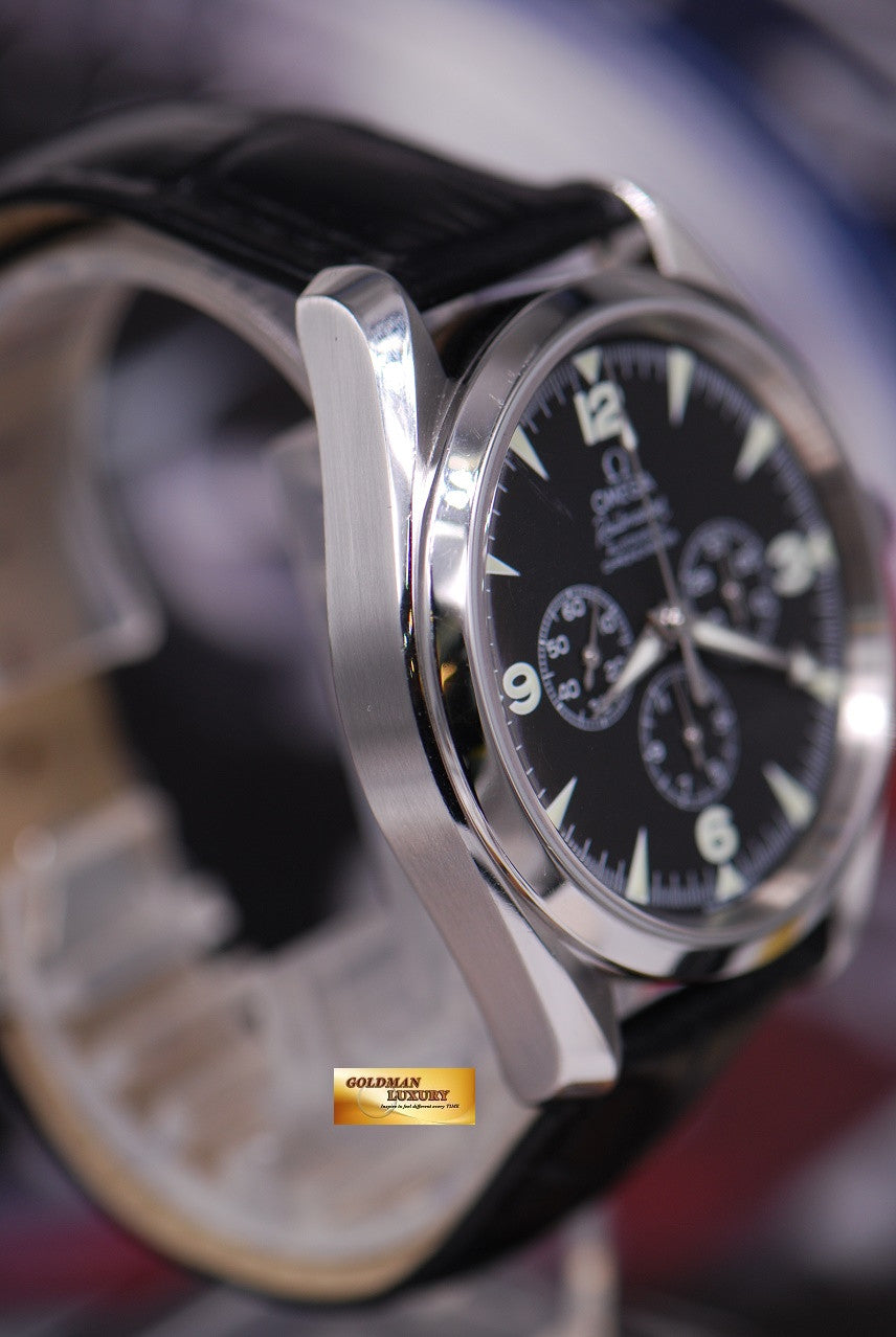 [SOLD] OMEGA AQUA TERRA RAILMASTER 42mm CHRONOGRAPH AUTOMATIC BLACK (NEAR MINT)