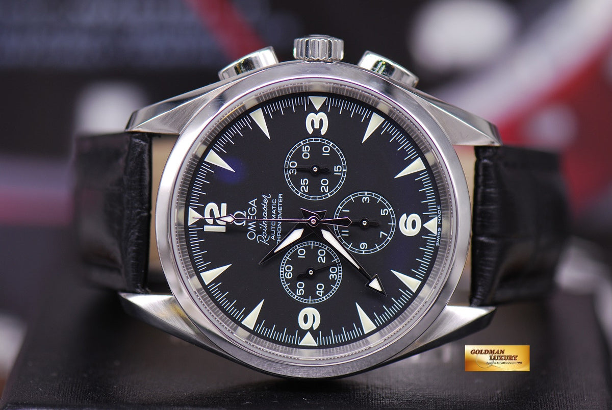 [SOLD] OMEGA AQUA TERRA RAILMASTER 42mm CHRONOGRAPH AUTOMATIC BLACK (NEAR MINT)