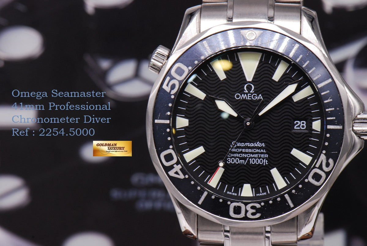 [SOLD] OMEGA SEAMASTER PROFESSIONAL DIVER 41mm BLACK AUTOMATIC
