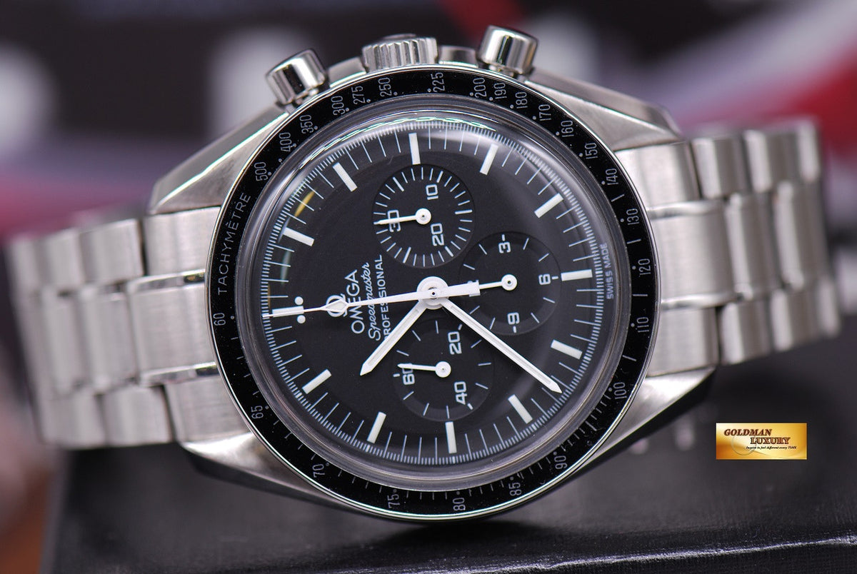 [SOLD] OMEGA SPEEDMASTER MOON WATCH “LAST LUNAR LANDING” E.A CERNAN APOLLO XVII LIMITED EDITION Ref 3574.5100 (MINT)