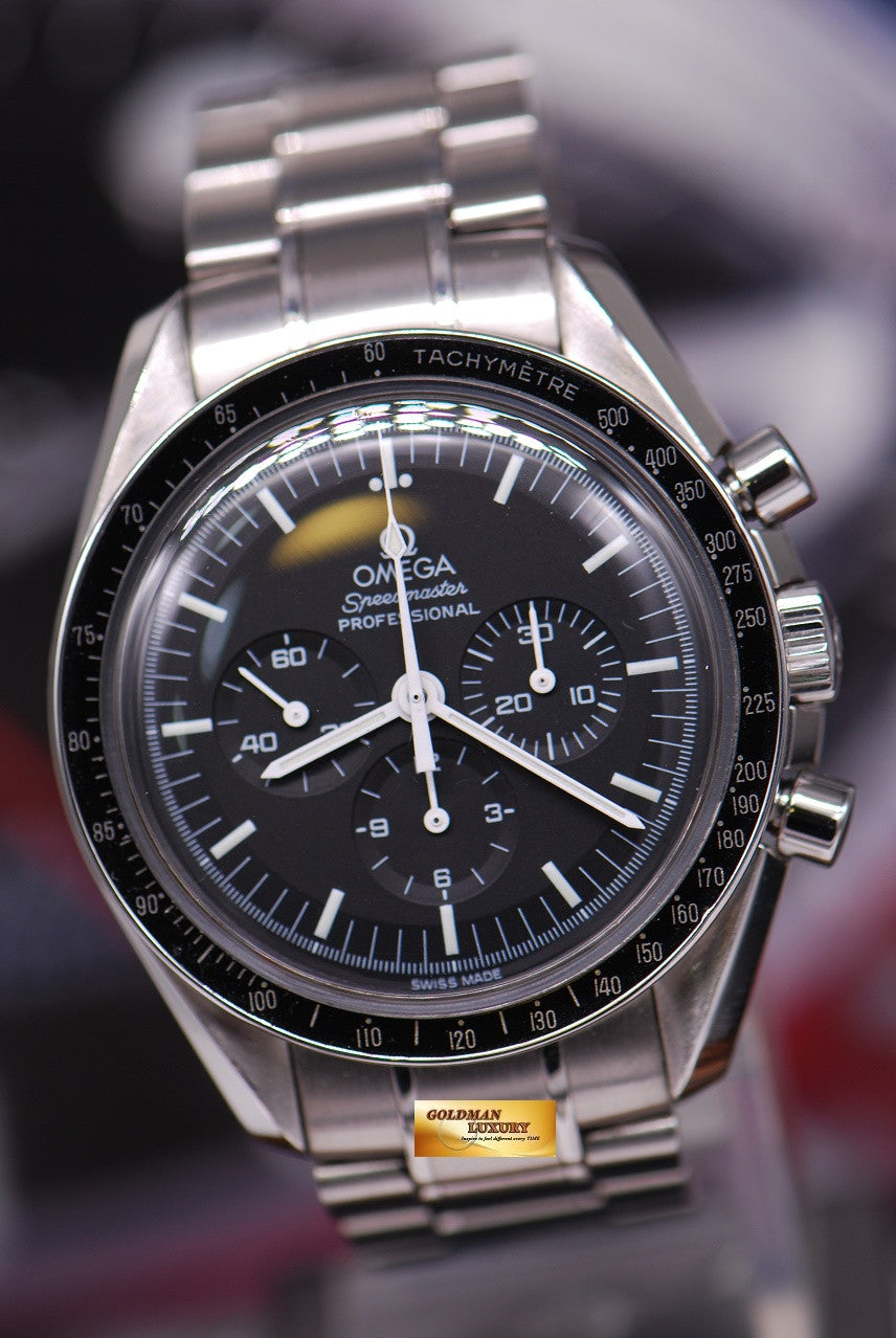 [SOLD] OMEGA SPEEDMASTER MOON WATCH “LAST LUNAR LANDING” E.A CERNAN APOLLO XVII LIMITED EDITION Ref 3574.5100 (MINT)