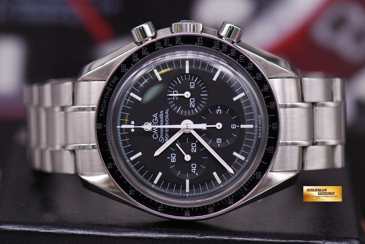 [SOLD] OMEGA SPEEDMASTER MOON WATCH “LAST LUNAR LANDING” E.A CERNAN APOLLO XVII LIMITED EDITION Ref 3574.5100 (MINT)