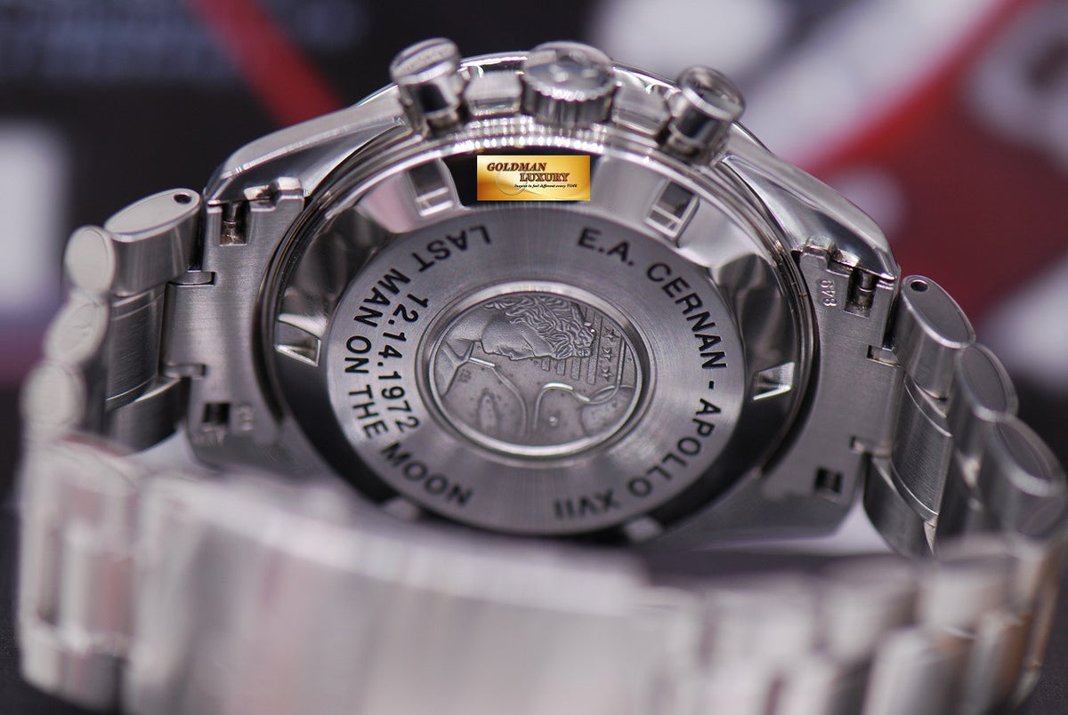 [SOLD] OMEGA SPEEDMASTER MOON WATCH “LAST LUNAR LANDING” E.A CERNAN APOLLO XVII LIMITED EDITION Ref 3574.5100 (MINT)
