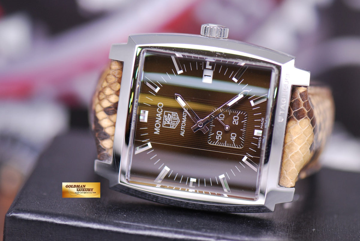 [SOLD] TAG HEUER MONACO CALIBRE 6 AUTOMATIC PYTHON WW2115 (MINT)