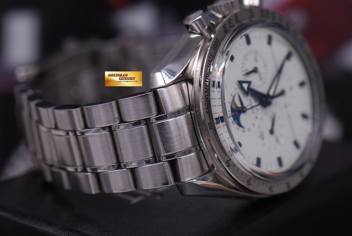 [SOLD] OMEGA SPEEDMASTER BROAD ARROW CHRONOGRAPH MOONPHASE C.1866 MANUAL Ref 3575.3000 (NEAR MINT)