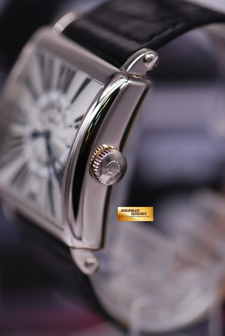 [SOLD] FRANCK MULLER MASTER SQUARE 18K WHITE GOLD AUTOMATIC 6000 H SCDT (MINT)
