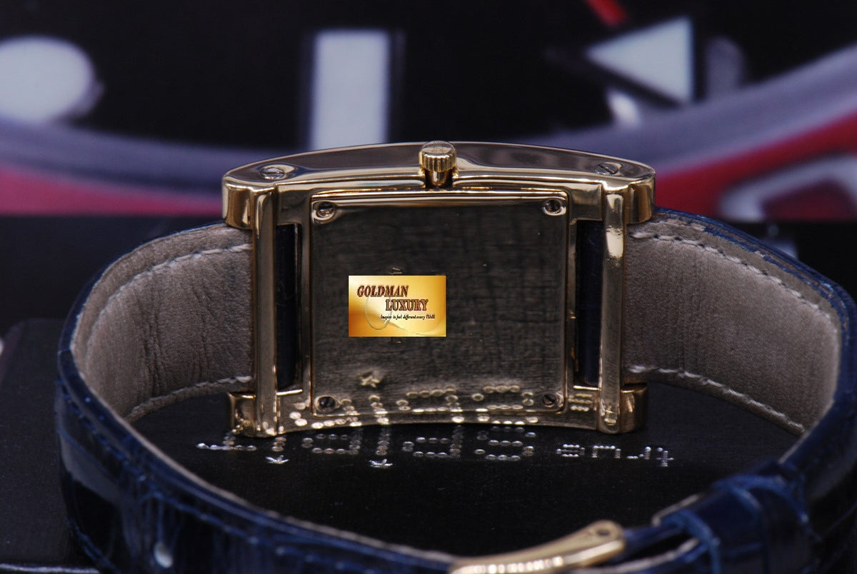 [SOLD] CHOPARD H DIAMOND 18K YELLOW GOLD LADIES MOP QUARTZ 13/6621 (NEAR MINT)