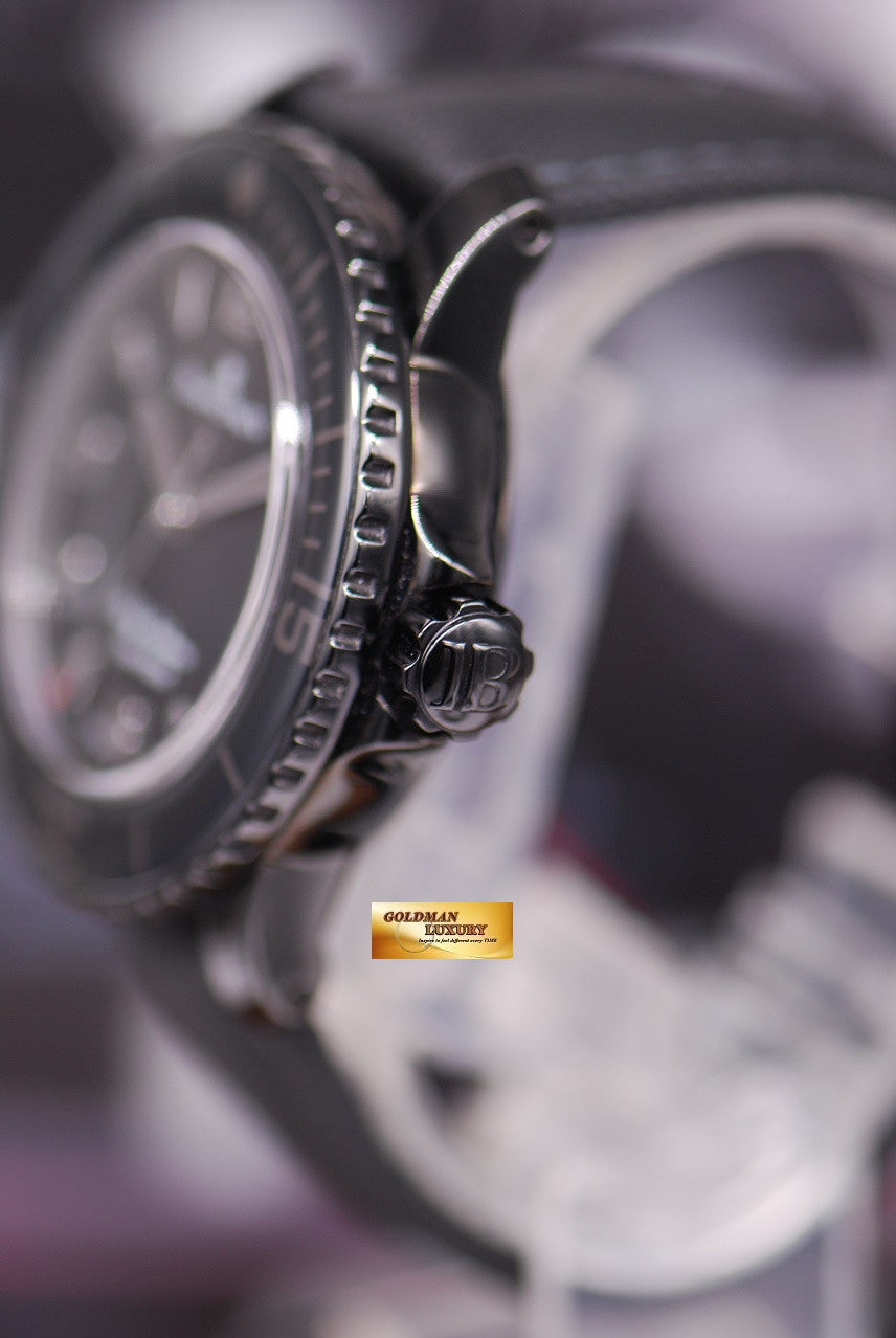 [SOLD] BLANCPAIN FIFTY FATHOM “BLACK KNIGHT” DLC COATED 45mm AUTOMATIC (MINT)