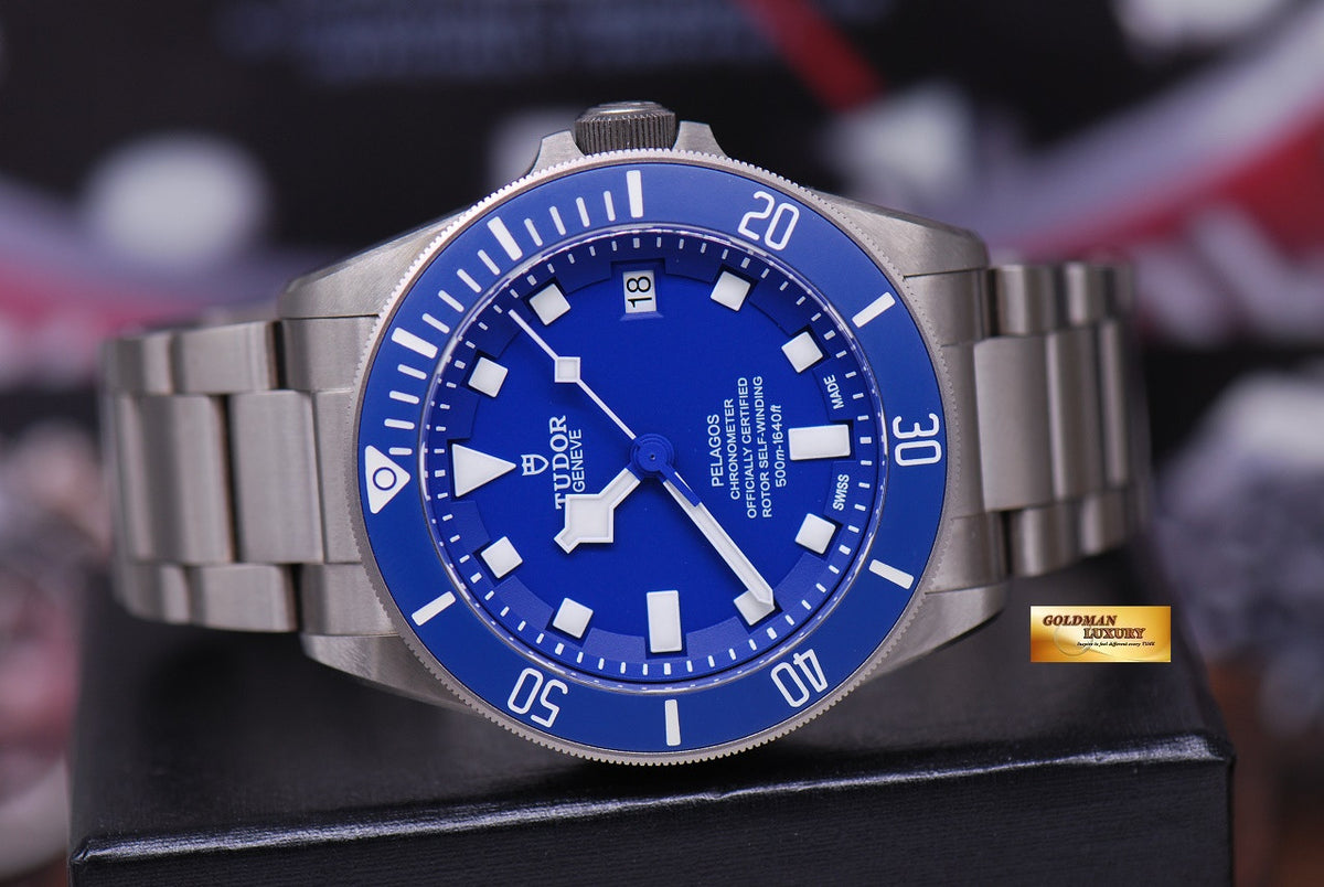 [SOLD] TUDOR PELAGOS TITANIUM BLUE 41mm IN-HOUSE MT5612 AUTOMATIC 25600TB (MINT)