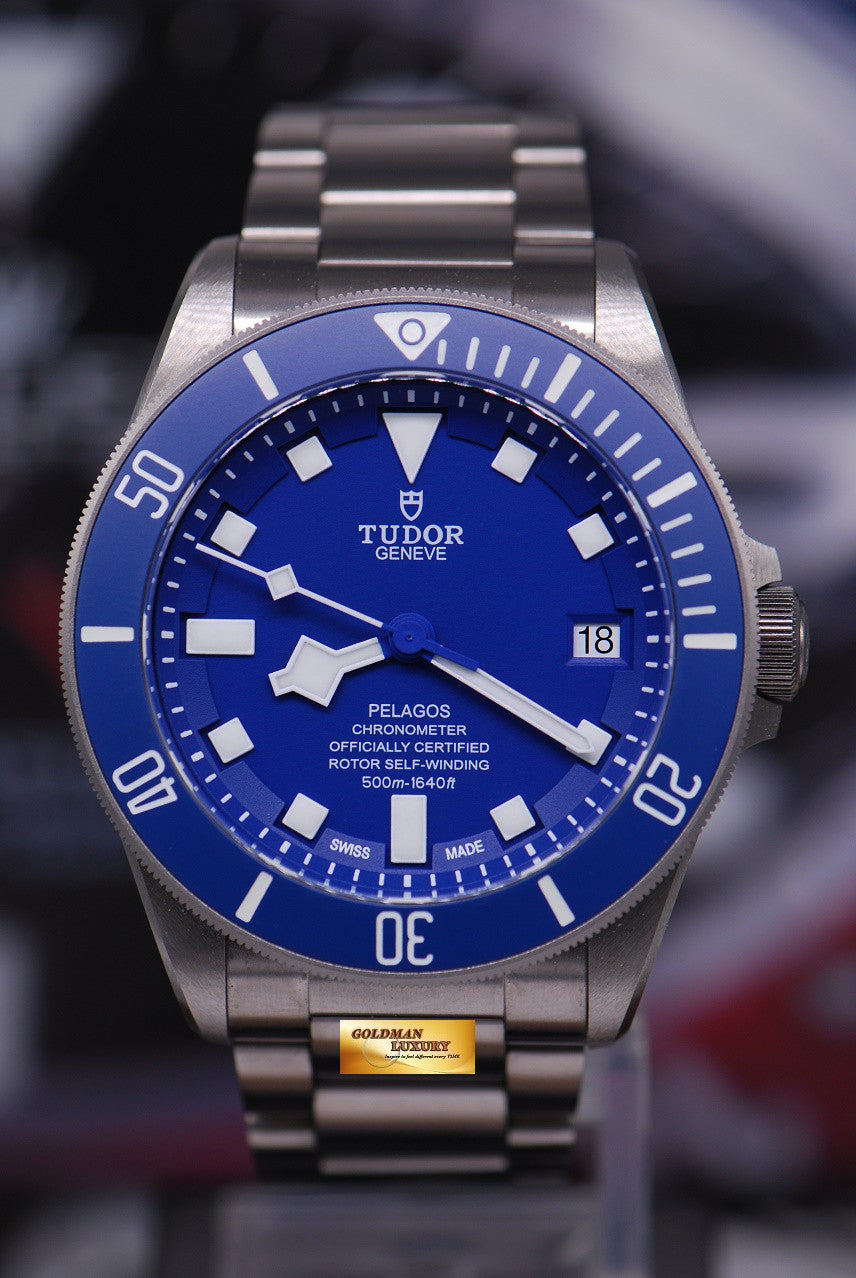 [SOLD] TUDOR PELAGOS TITANIUM BLUE 41mm IN-HOUSE MT5612 AUTOMATIC 25600TB (MINT)