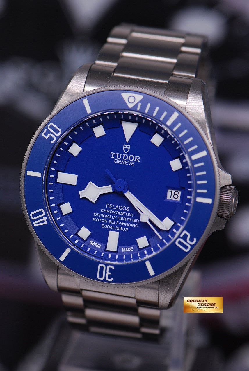 [SOLD] TUDOR PELAGOS TITANIUM BLUE 41mm IN-HOUSE MT5612 AUTOMATIC 25600TB (MINT)