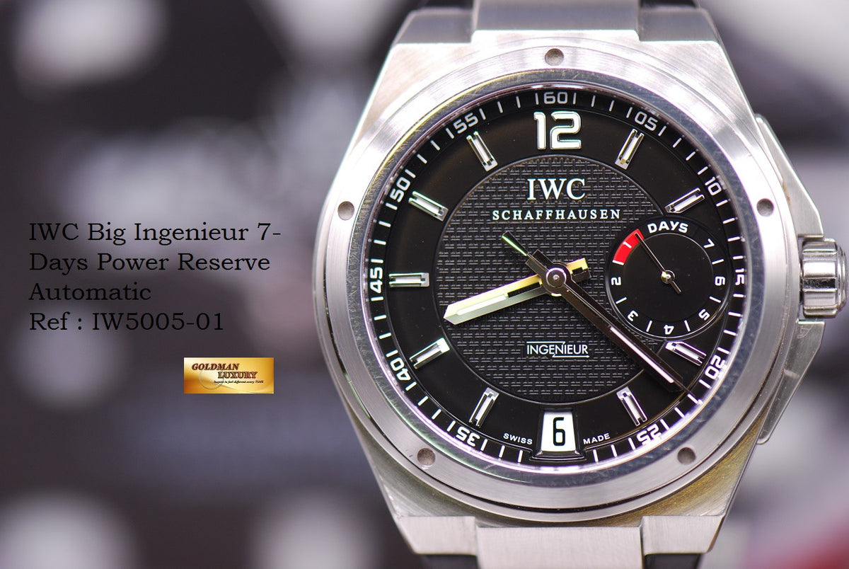 [SOLD] IWC BIG INGENIEUR 7 DAYS POWER RESERVE AUTOMATIC (NEAR MINT)