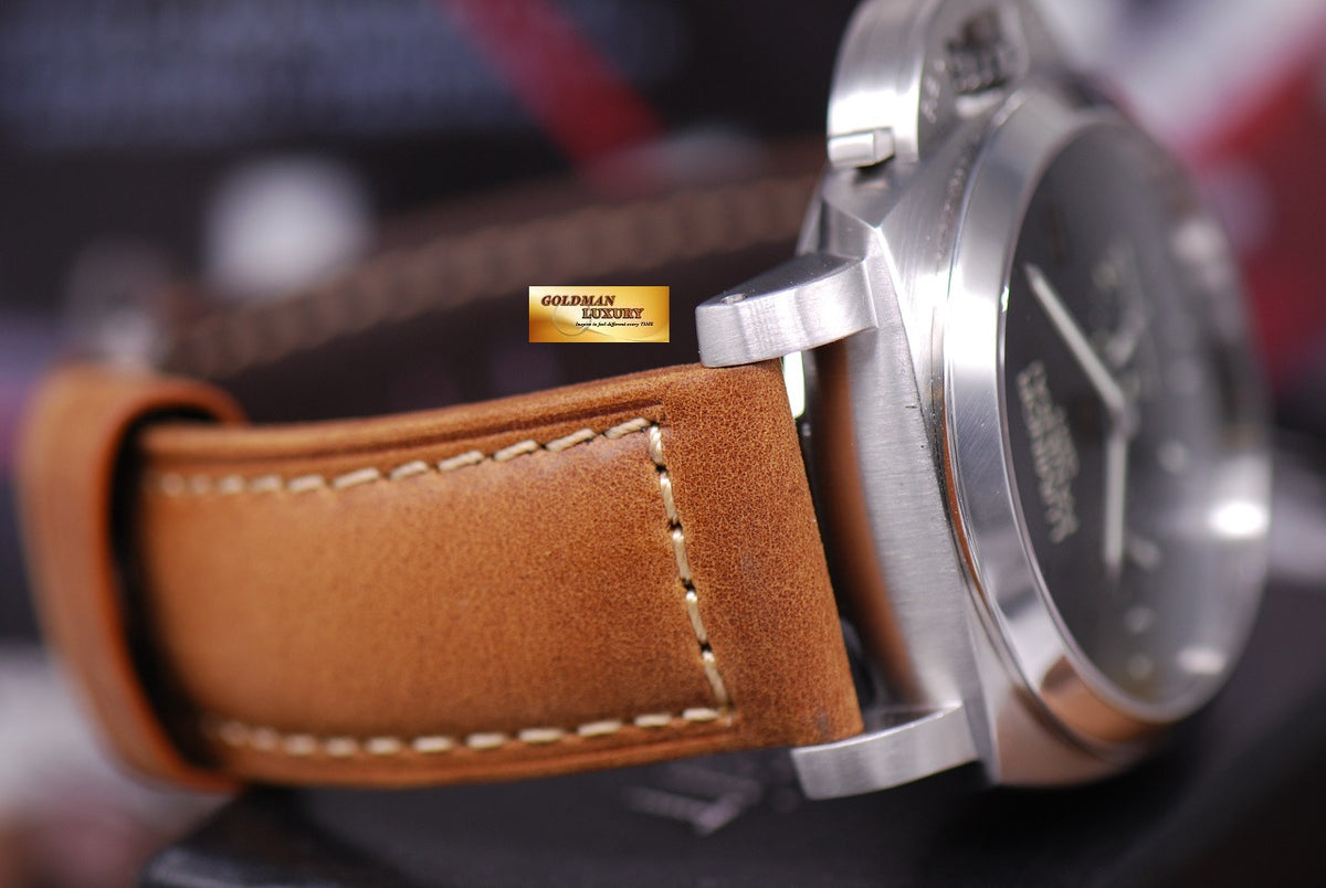 [SOLD] PANERAI LUMINOR 1950 GMT POWER RESERVE 44mm AUTOMATIC PAM321 (MINT)