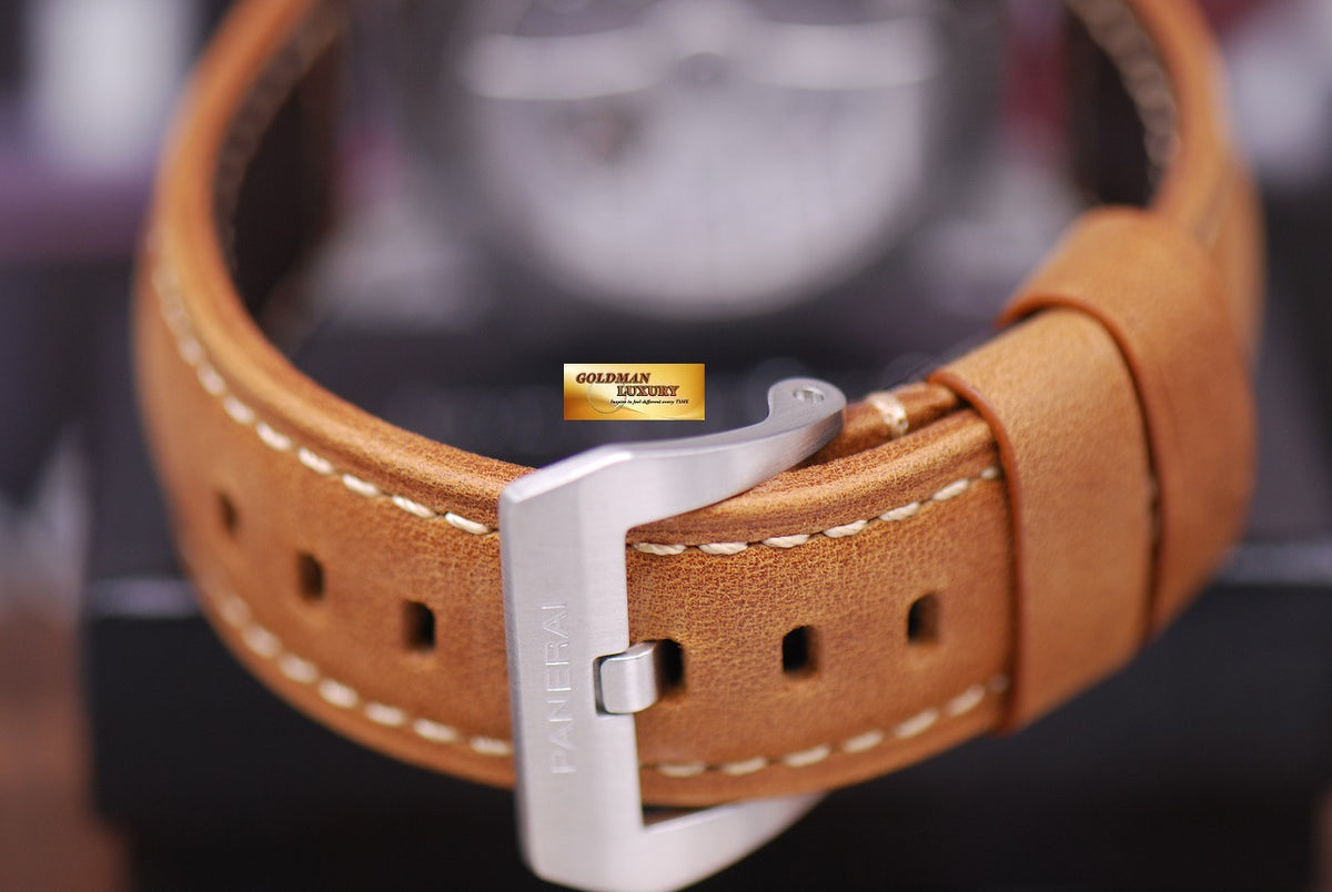 [SOLD] PANERAI LUMINOR 1950 GMT POWER RESERVE 44mm AUTOMATIC PAM321 (MINT)