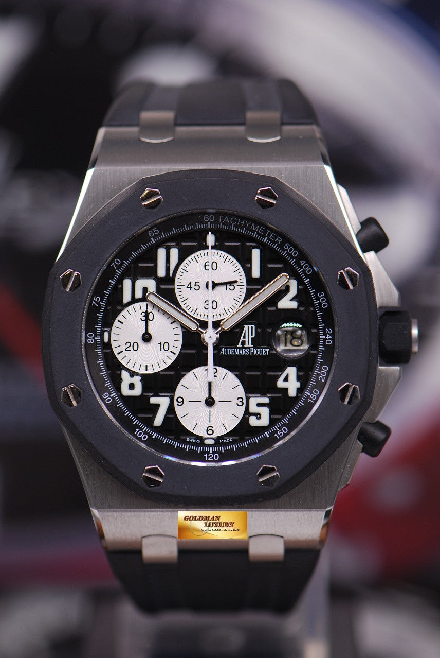[SOLD] AUDEMARS PIGUET ROYAL OAK OFFSHORE RUBBER CLAD AUTOMATIC BLACK (NEW OLD STOCK)