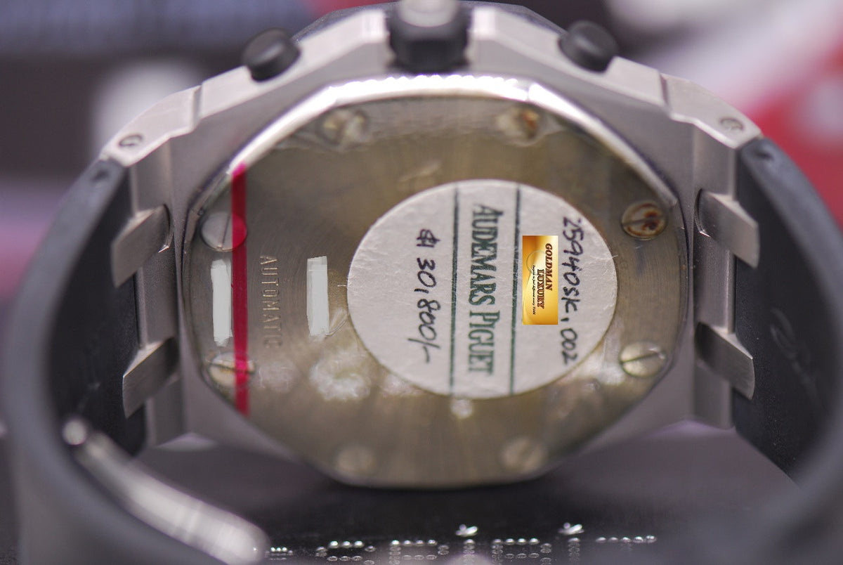 [SOLD] AUDEMARS PIGUET ROYAL OAK OFFSHORE RUBBER CLAD AUTOMATIC BLACK (NEW OLD STOCK)