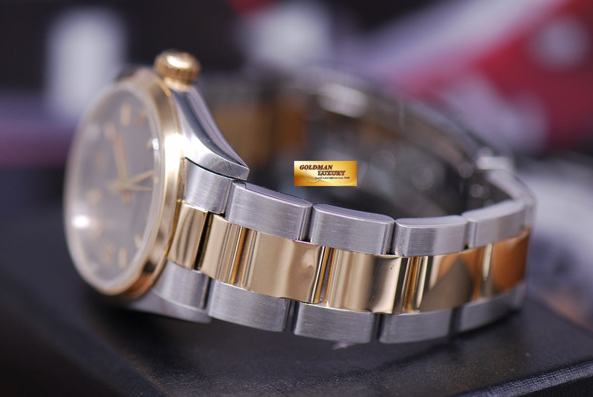 [SOLD] ROLEX OYSTER PERPETUAL 31mm BOYSIZE HALF-GOLD 67483 (MINT)