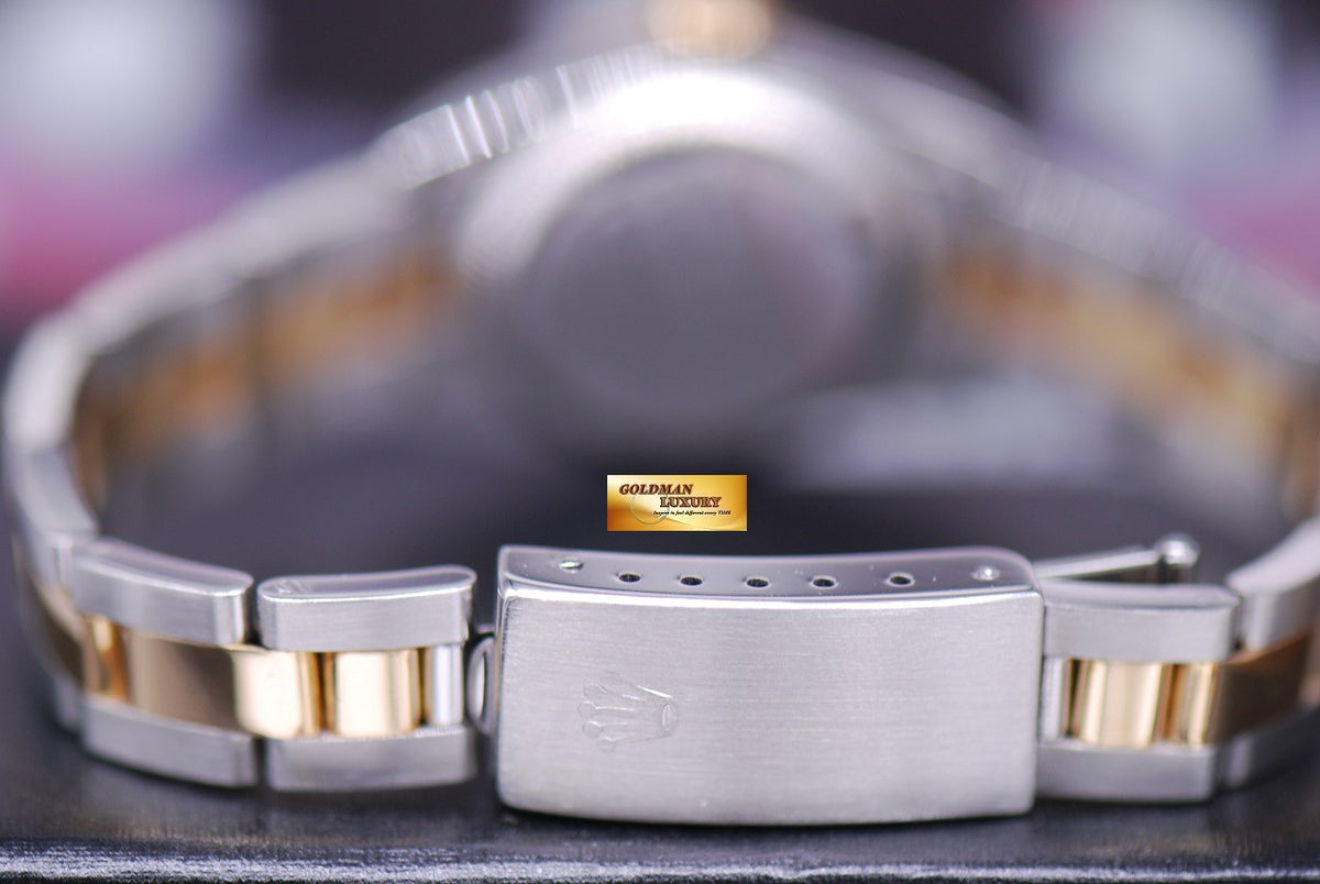 [SOLD] ROLEX OYSTER PERPETUAL 26mm LADIES HALF-GOLD 67193 (MINT)