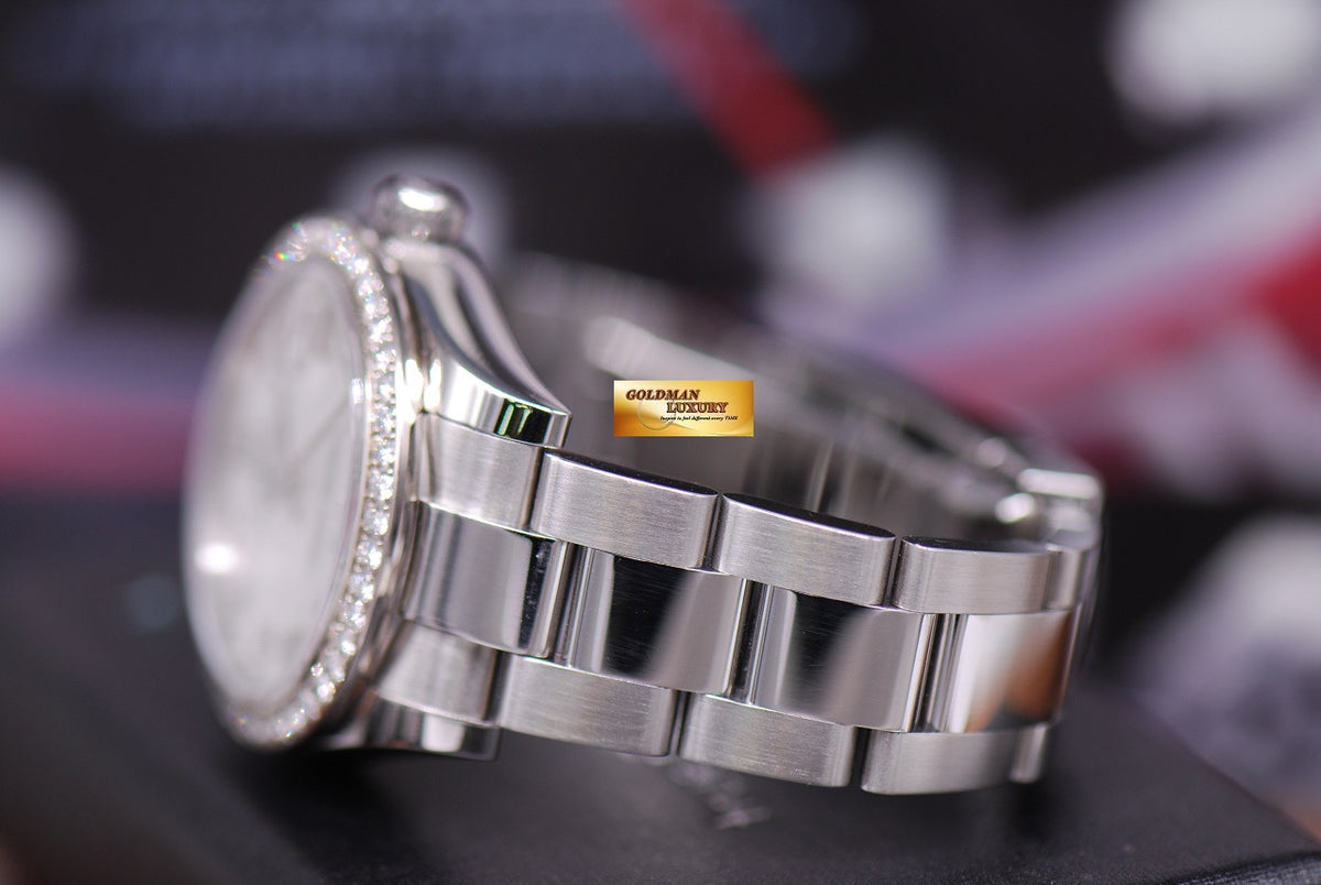 [SOLD] ROLEX OYSTER PERPETUAL LADIES 31mm MOP DIAMOND BEZEL 178384 (MINT)