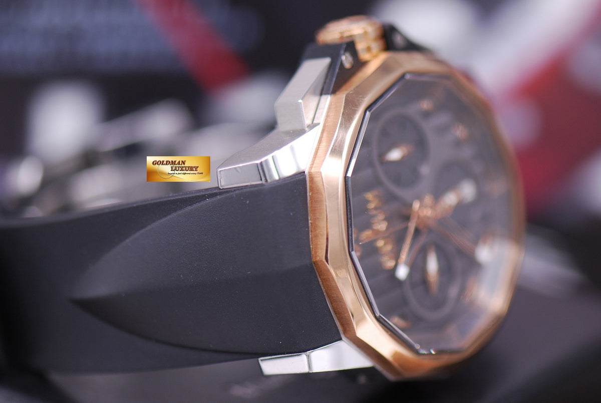 [SOLD] CORUM ADMIRAL'S CUP LEGEND CHRONOGRAPH 43mm 18K PINK GOLD BEZEL AUTOMATIC (MINT)