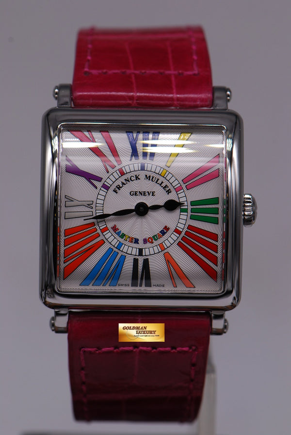 [SOLD] FRANCK MULLER MASTER SQUARE LADIES COLOUR DREAM QUARTZ 6002M QZ COL DRM (MINT)