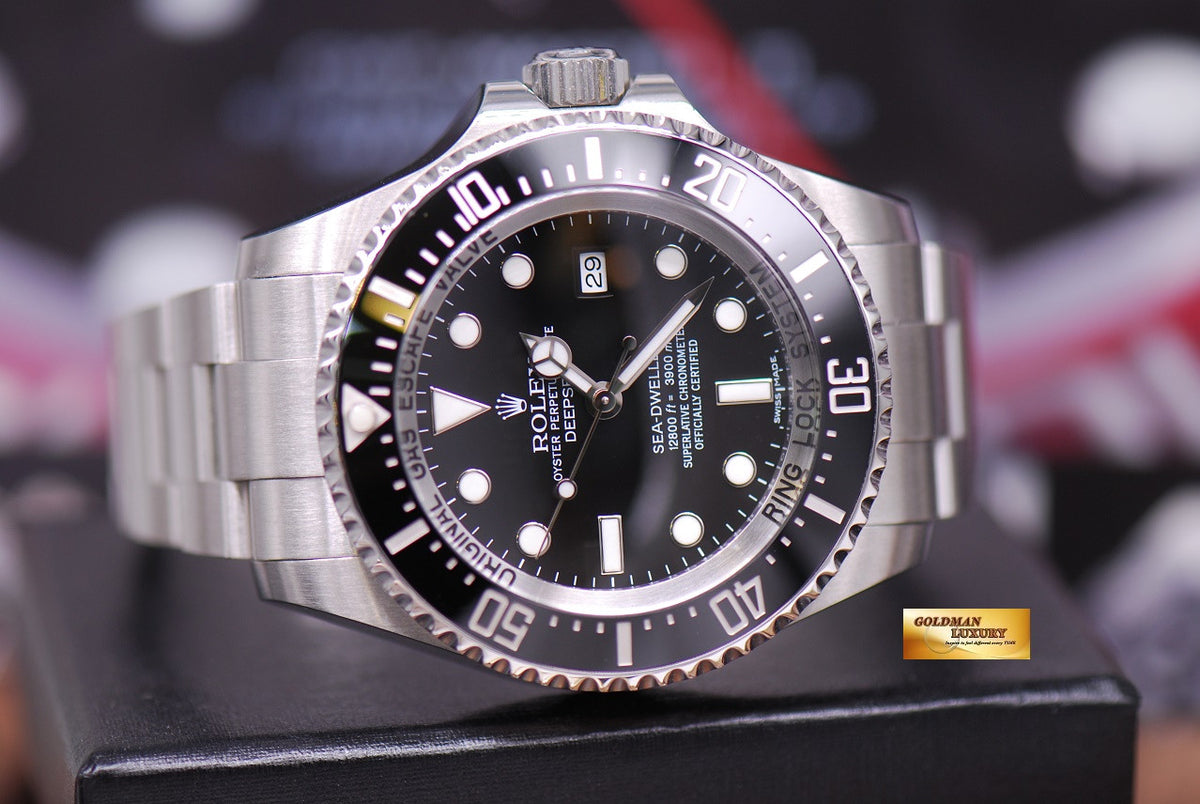 [SOLD] ROLEX OYSTER PERPETUAL DEEPSEA SEA-DWELLER BLACK 116660 (LNIB)