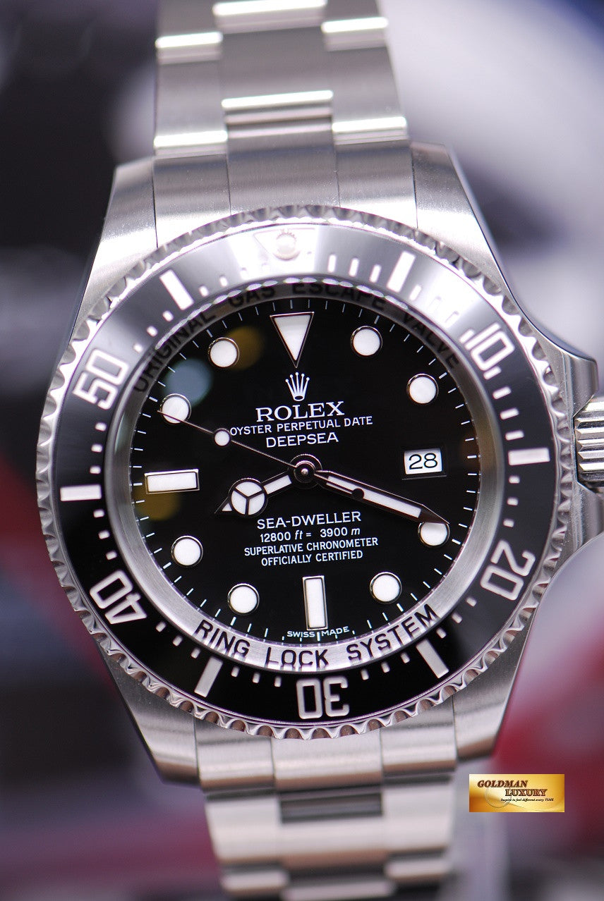 [SOLD] ROLEX OYSTER PERPETUAL DEEPSEA SEA-DWELLER BLACK 116660 (LNIB)