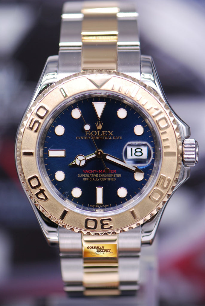 Yacht master half gold on sale