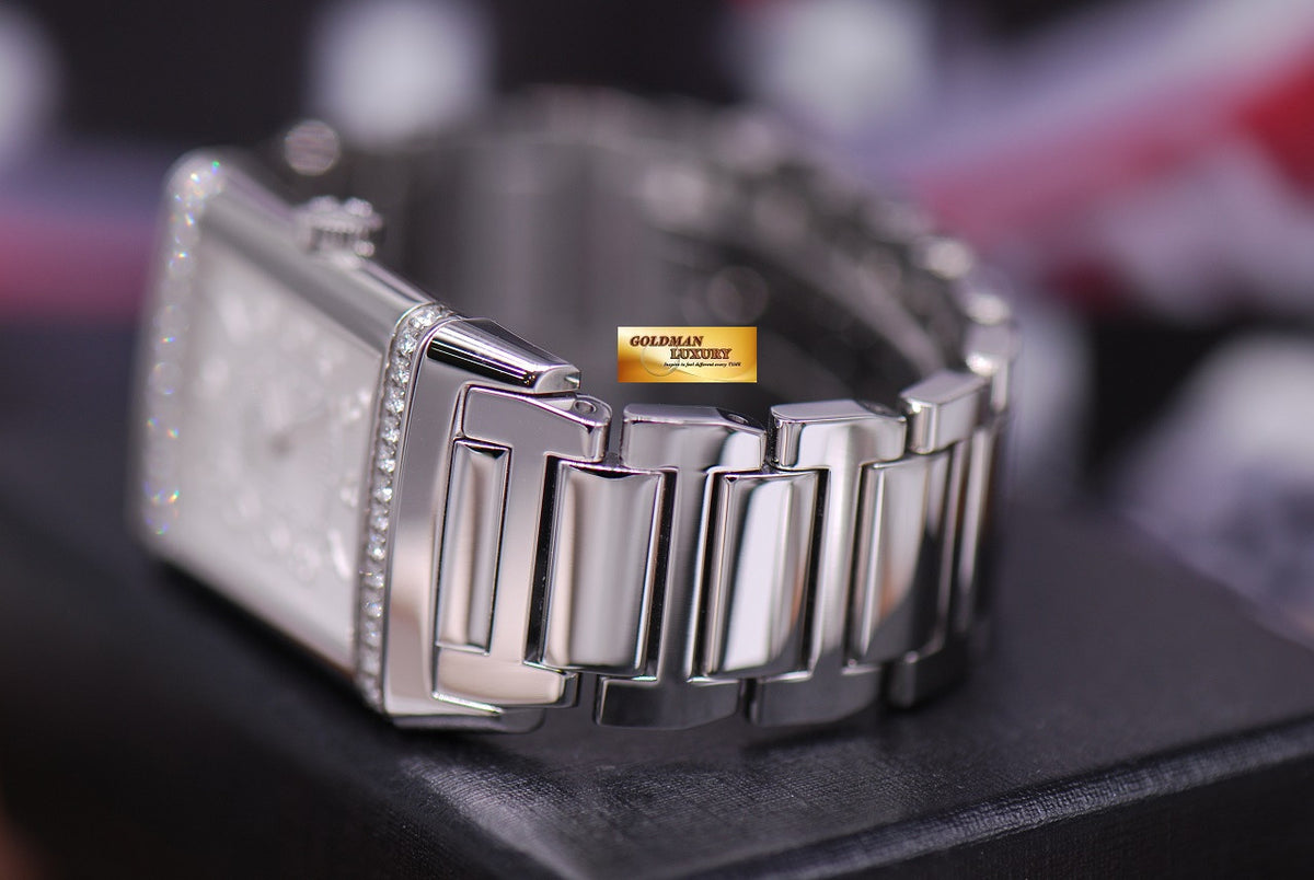 [SOLD] JLC REVERSO GRANDE LADIES SS ULTRA THIN DIAMOND MANUAL (LNIB)